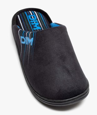 Chaussons homme mules tout confort en velours - DIM vue5 - DIM - GEMO