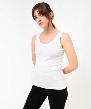 Débardeur femme uni col rond vue2 - GEMO(FEMME PAP) - GEMO