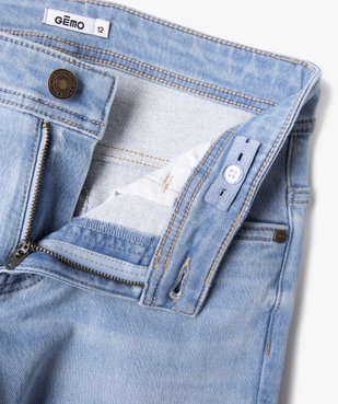 Jean coupe slim taille ajustable garçon vue7 - GEMO (JUNIOR) - GEMO