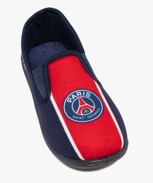 Chaussons garçon pantoufles rayées en velours Paris-Saint-Germain  vue5 - PSG - GEMO