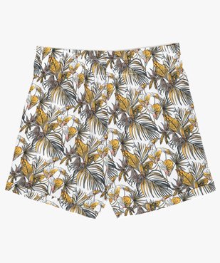 Short fille fluide à motifs fleuris vue3 - GEMO (JUNIOR) - GEMO