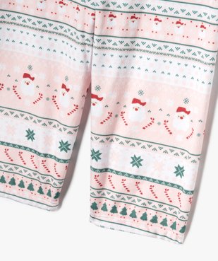 Pyjama de Noël en velours 2 pièces bébé fille vue3 - GEMO(BB COUCHE) - GEMO