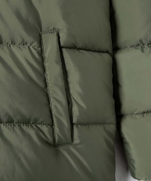 Blouson matelassé bicolore à capuche amovible garçon vue5 - GEMO 4G GARCON - GEMO