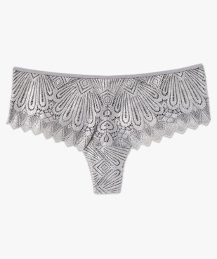 Shorty en dentelle femme vue4 - GEMO(HOMWR FEM) - GEMO