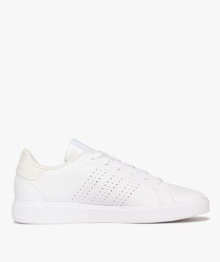 Baskets retro tennis unies à lacets femme – Adidas vue5 - ADIDAS - GEMO