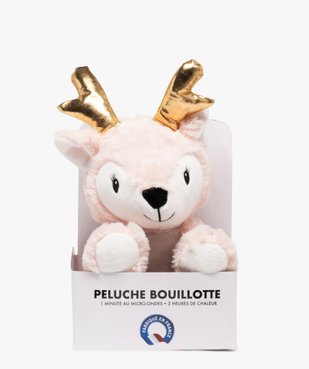 Peluche bouillotte renne à chauffer au micro-ondes vue1 - GEMO (ACCESS) - GEMO