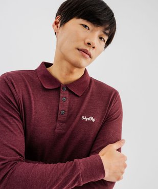 Polo manches longues en coton homme - Tokyo Laundry vue4 - TOKYO LAUNDRY - GEMO