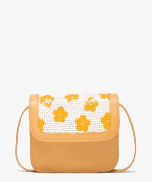 Sac fille avec rabat en sequins brodés vue1 - GEMO (ENFANT) - GEMO