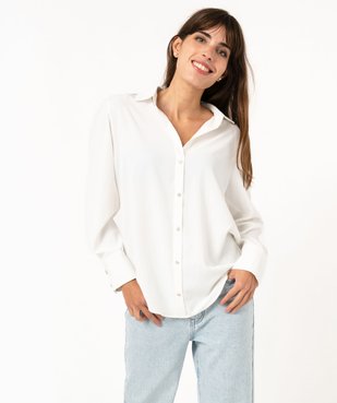 Chemise avec boutons en strass femme - Gémo x MCG vue6 - GEMO(FEMME PAP) - GEMO