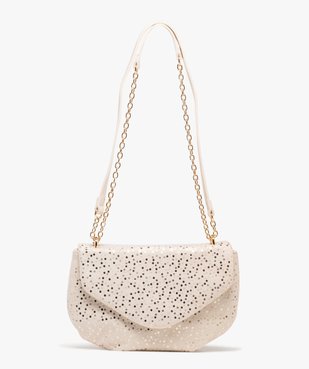 Sac besace demi-lune à pois brillants femme vue1 - GEMO (ACCESS) - GEMO