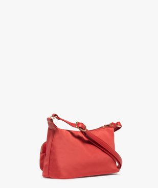 Sac à bandoulière petit format en toile femme vue2 - GEMO 4G FEMME - GEMO