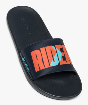 Mules de piscine homme à bandeau coloré - Rider vue5 - RIDER - GEMO