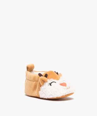 Chaussons de naissance bébé garçon en forme d'animal vue1 - GEMO 4G BEBE - GEMO