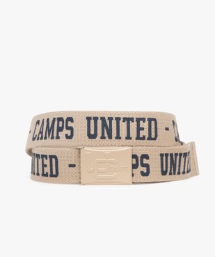 Ceinture en toile tissée homme - Camps United vue1 - CAMPS UNITED - GEMO