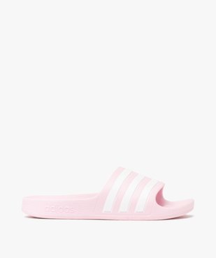 Mules de piscine fille à bandeau rayé - Adidas vue1 - ADIDAS - GEMO