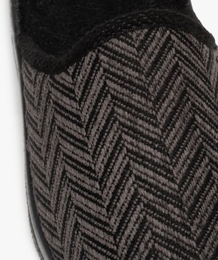 Chaussons mules à motifs chevrons homme vue11 - G'FLEX - GEMO