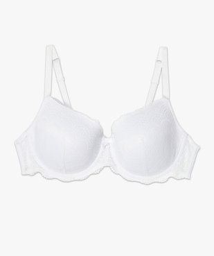 Soutien-gorge grande taille à armatures et coques fines  vue7 - GEMO(HOMWR FEM) - GEMO