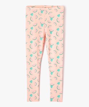 Legging long imprimé fille vue1 - GEMO (ENFANT) - GEMO