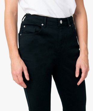 Pantalon femme coupe Regular en stretch vue2 - GEMO(FEMME PAP) - GEMO