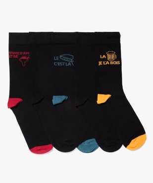 Chaussettes homme en coffret cadeau (lot de 5) vue2 - GEMO(HOMWR HOM) - GEMO