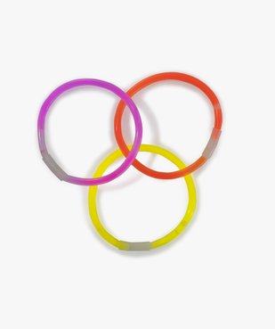 Bracelets fluo lumineux (lot de 15) vue3 - AUTRES MARQUES - GEMO