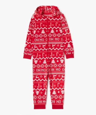 Combinaison pyjama à motifs de Noël enfant vue1 - GEMO (ENFANT) - GEMO