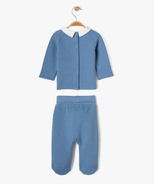 Ensemble 2 pièces bébé garçon sweat et pantalon - LuluCastagnette vue3 - LULU G4G - GEMO