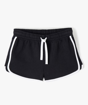 Short fille en maille look sportswear à taille élastiquée vue1 - GEMO (JUNIOR) - GEMO