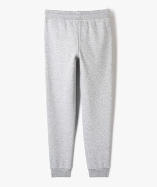 Pantalon de jogging avec intérieur molletonné garçon vue3 - GEMO (JUNIOR) - GEMO