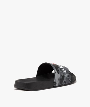 Mules de piscine homme à bandeau camouflage - Ellesse vue4 - ELLESSE - GEMO