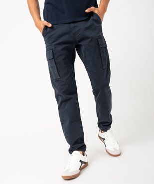 Pantalon cargo coupe straight coloris unique homme vue1 - GEMO (HOMME) - GEMO