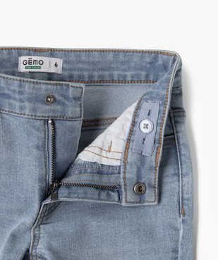 Jean slim extensible à taille réglable garçon vue2 - GEMO 4G GARCON - GEMO