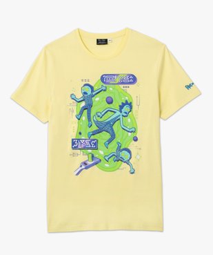 Tee-shirt homme à manches courtes motif XXL - Rick and Morty vue4 - RICK ET MORTY - GEMO