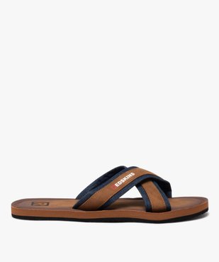 Mules de piscine homme à brides denim - Redskins vue1 - REDSKINS - GEMO