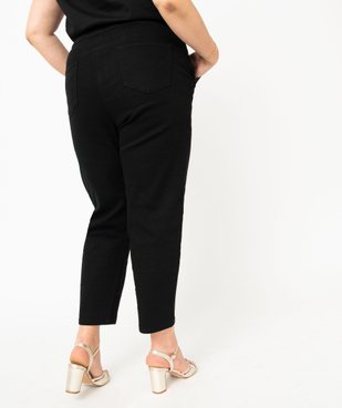 Pantalon slouchy à taille élastique femme grande taille vue3 - GEMO 4G GT - GEMO