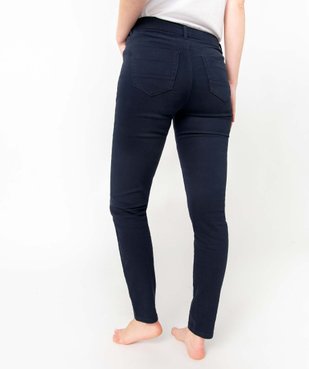 Pantalon coupe Slim taille normale femme vue3 - GEMO 4G FEMME - GEMO