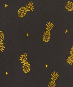 Sac cadeau en papier recyclé motifs ananas vue2 - GEMO 4G FEMME - GEMO