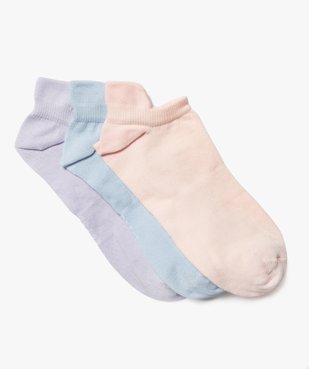 Chaussettes ultra coutes de sport femme (lot de 3) vue1 - GEMO(HOMWR FEM) - GEMO