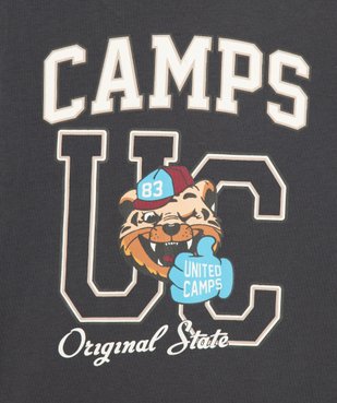 Tee-shirt manches longues avec motif tigre garçon - Camps United vue2 - CAMPS G4G - GEMO