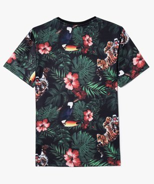 Tee-shirt en microfibre imprimé jungle vue2 - GEMO (JUNIOR) - GEMO