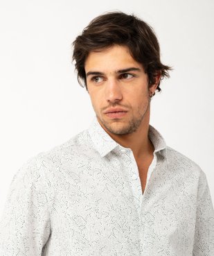 Chemise manches courtes imprimée homme vue2 - GEMO 4G HOMME - GEMO