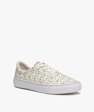 Baskets femme en toile imprimée style skateshoes - Kappa vue2 - KAPPA - GEMO