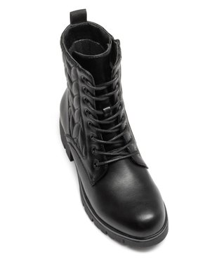 Boots femme dessus uni et matelassé à semelle crantée  vue5 - GEMO (CASUAL) - GEMO