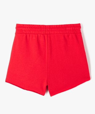 Short fille en maille avec ceinture élastique vue3 - GEMO (JUNIOR) - GEMO