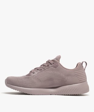 Basket en toile Bobs Squad femme - Skechers vue3 - SKECHERS - GEMO