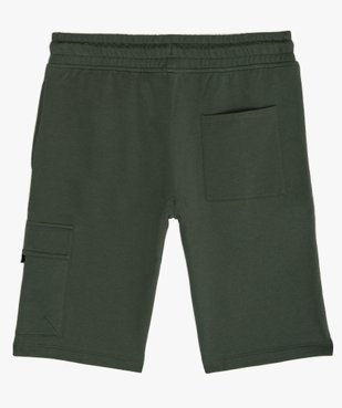 Bermuda garçon en jersey de coton vue3 - GEMO (ENFANT) - GEMO