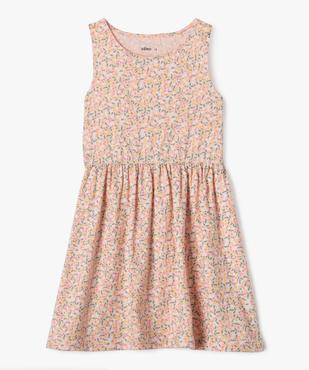 Robe sans manches en coton fille vue1 - GEMO (ENFANT) - GEMO