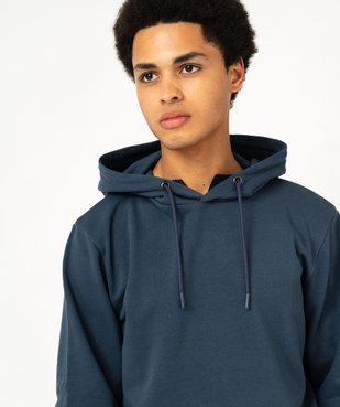 Sweat à capuche intérieur molletonné homme vue2 - GEMO (HOMME) - GEMO