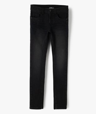 Jean garçon ultra skinny stretch avec plis aux hanches vue1 - GEMO (JUNIOR) - GEMO