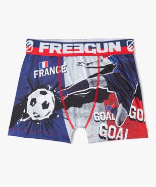 Boxer microfibre douce imprimée garçon - Freegun vue1 - FREEGUN - GEMO